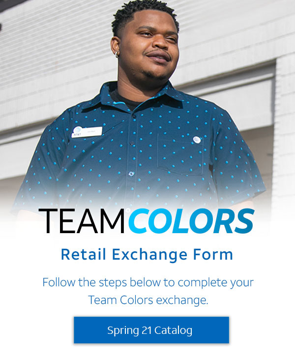 Retail Digital Exchange Form Team Colors Collections At T Brand Shop