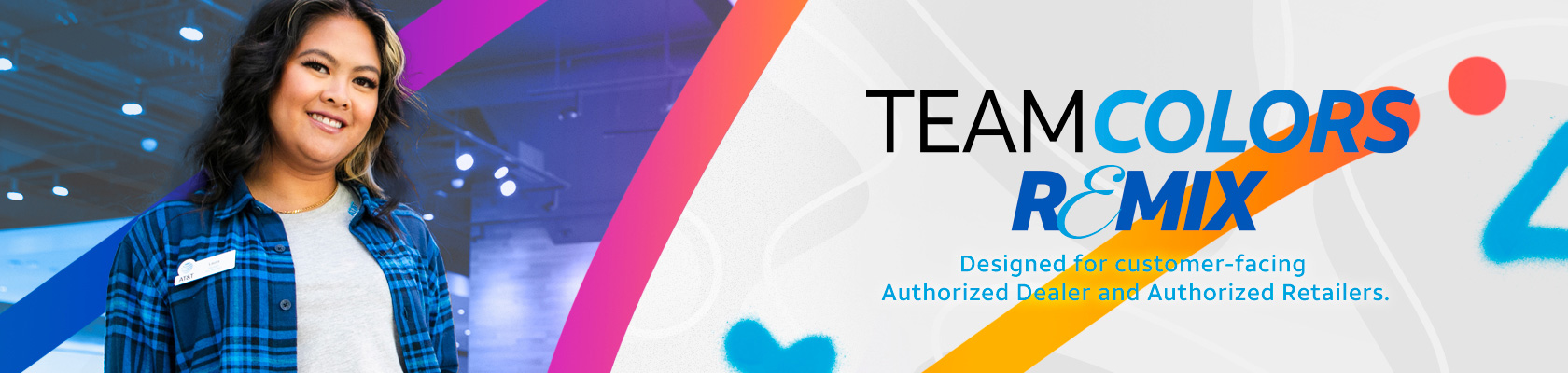 Team Colors Remix - Designed for customer-facing Authorized Dealer and Authorized Retailers.