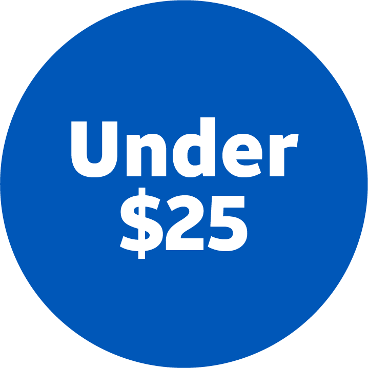 Under $25