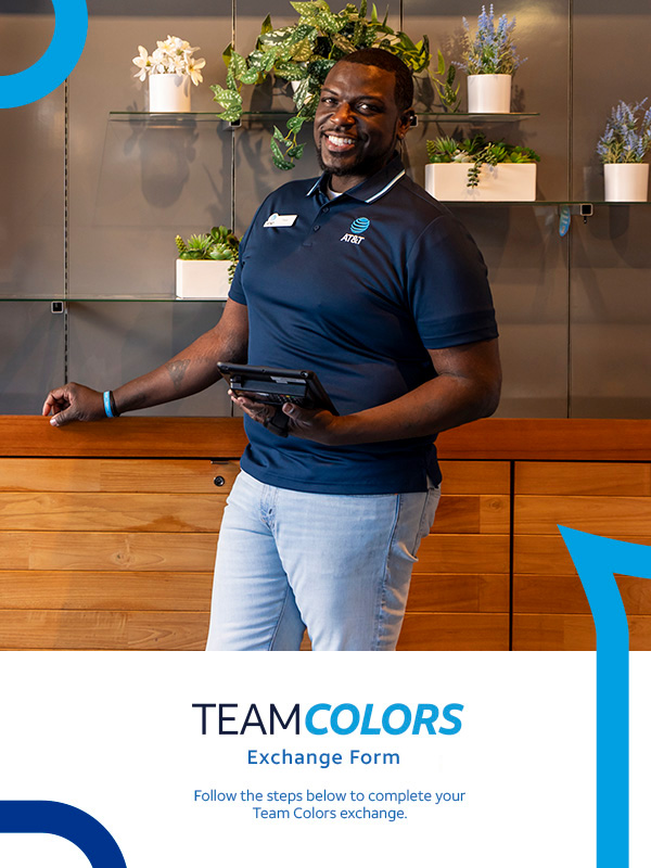 Team Colors Exchange Forms