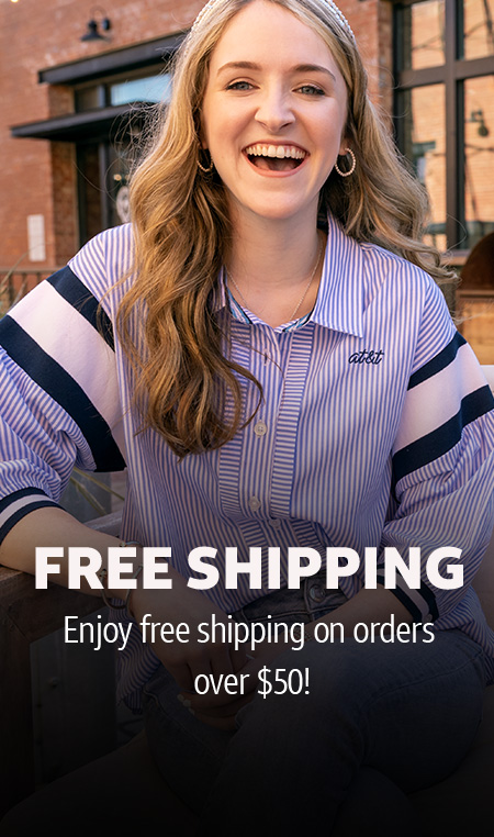Free shipping - Enjoy free shipping on orders over $50!