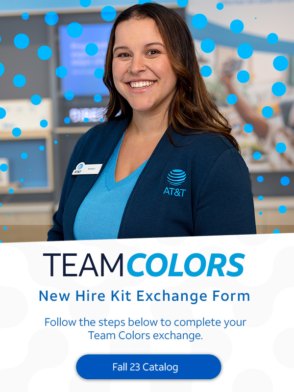 Team Colors New Hire Exchange Form